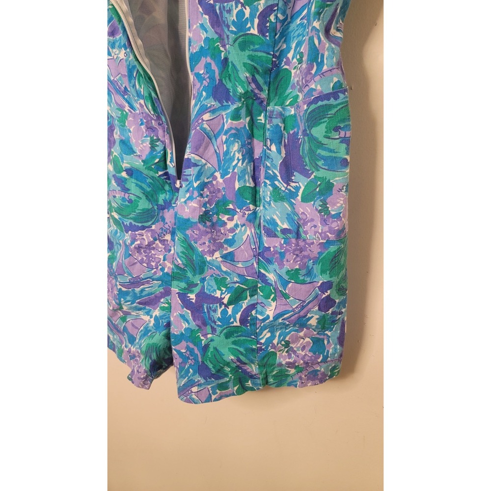 Vintage Ceeb Swim Romper Modest Swimsuit Size 12 Onepiece Swimsuit 80s 90s - Picture 7 of 7